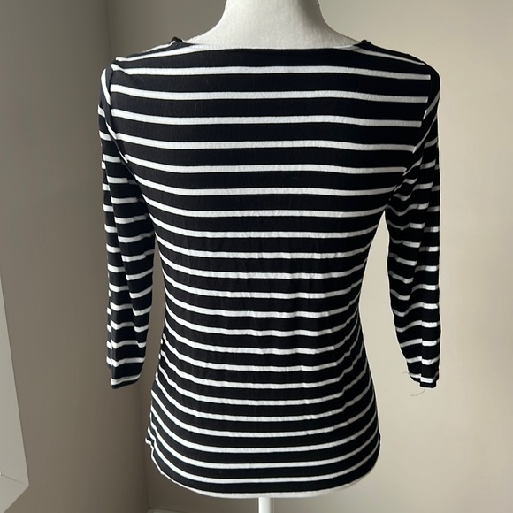 Laura Petites Striped Top - Picture 7 of 10